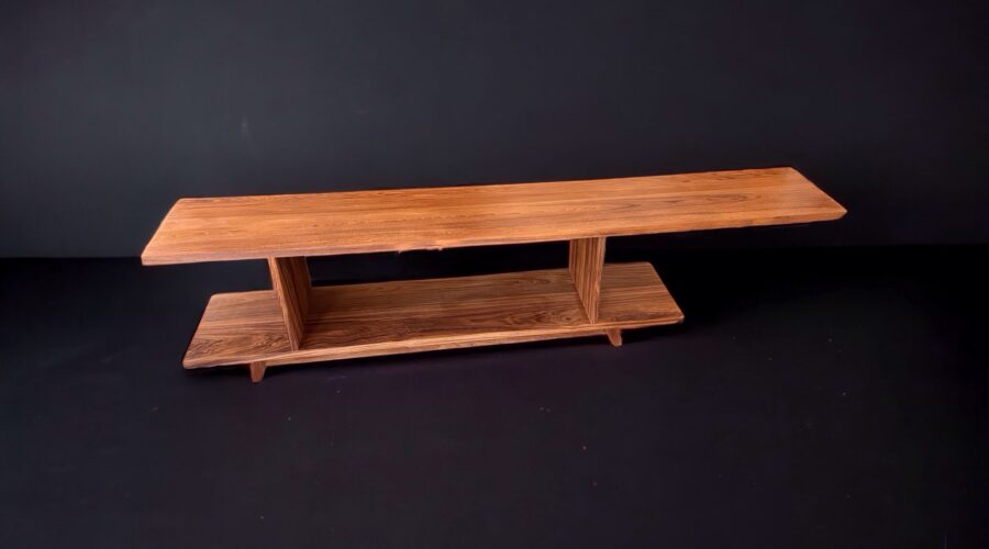 Tv console table build