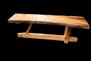 crafting a bench inspired by George Nakashima