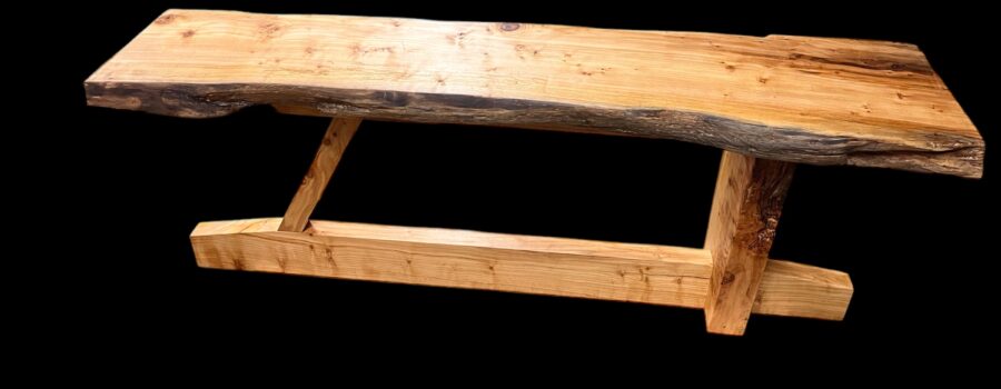 crafting a bench inspired by George Nakashima