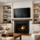 Custom Built In Cabinets for Living Room