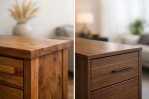 Solid Wood vs Veneer Furniture