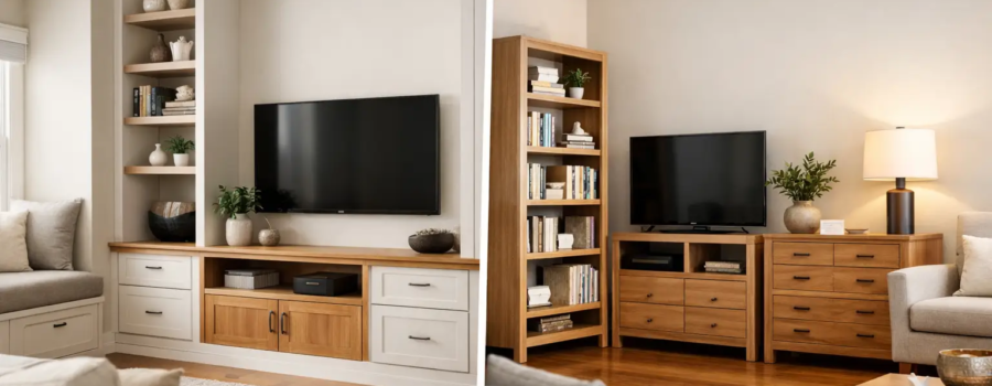 Built In Furniture vs Freestanding