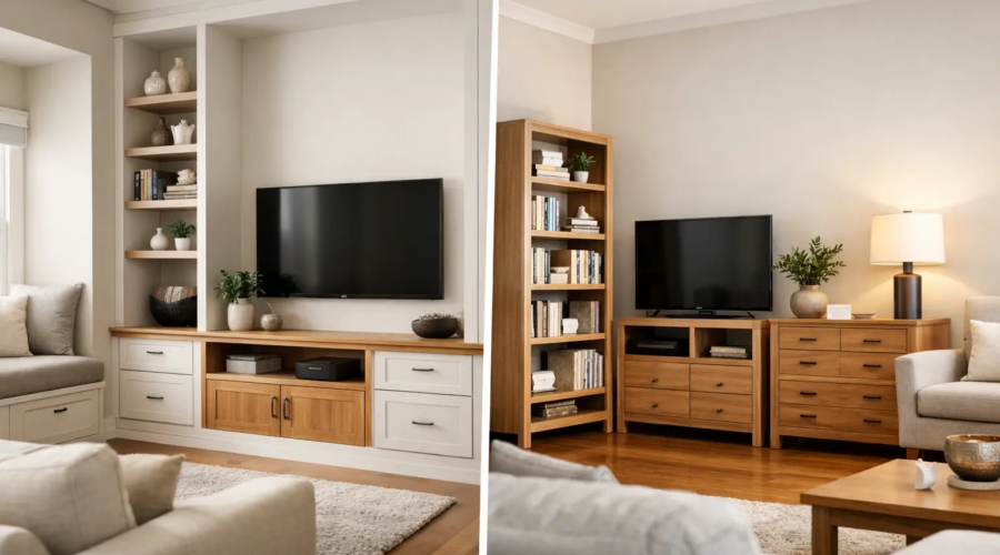 Built In Furniture vs Freestanding