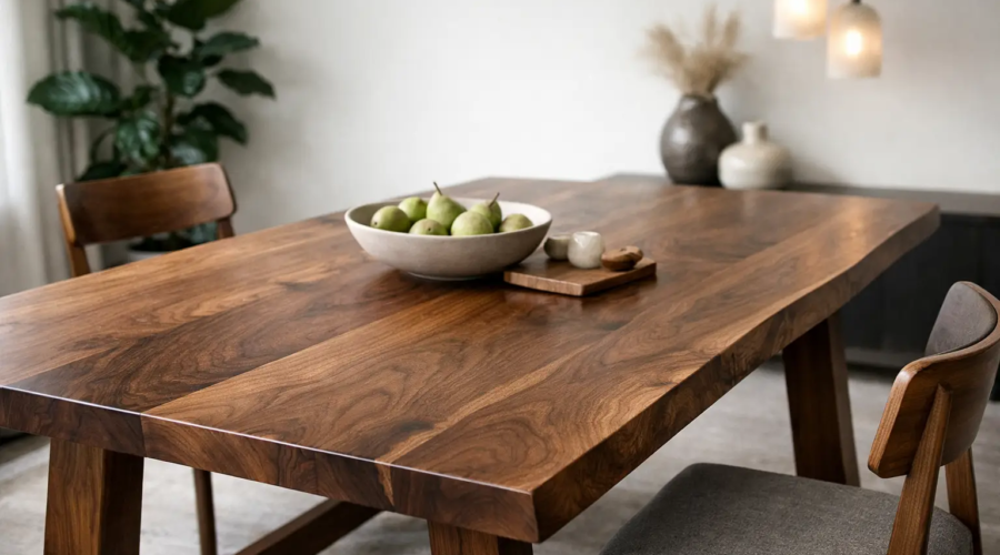 Choosing a Handcrafted Walnut Dining Table