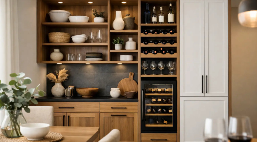 Custom Dining Room Storage That Earns Its Place