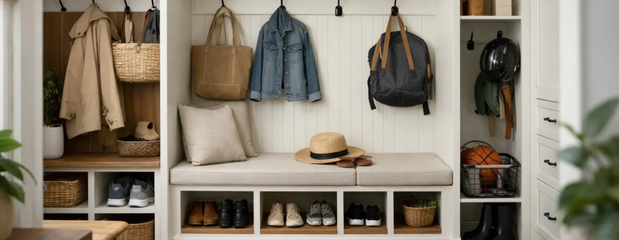 Custom Mudroom Storage Planning That Works