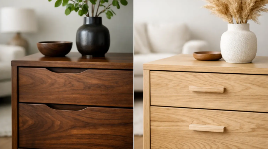 Walnut Versus White Oak Furniture