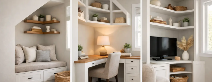 Best Built Ins for Awkward Corners That Work