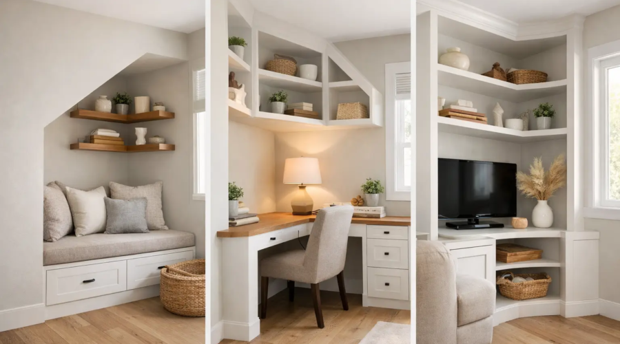 Best Built Ins for Awkward Corners That Work