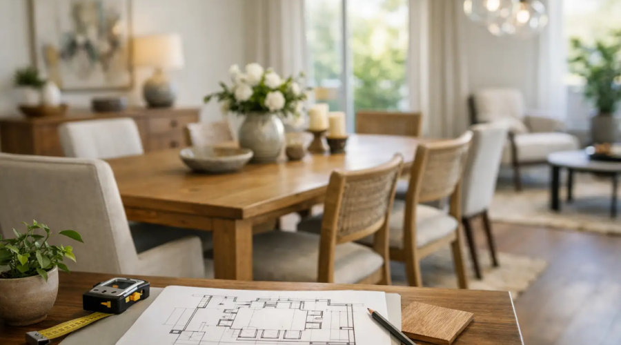 How to Design a Dining Room Layout That Lasts